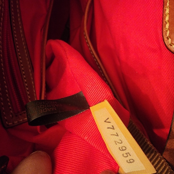 Dooney & Bourke Florentine Buckley Brown Leather Handbag - Picture 12 of 12